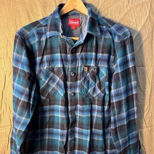 Coleman Mens' Flannel Shirt  SZ Large
